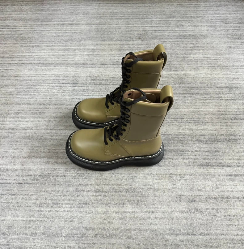 Bottega Veneta Swell High Top Martin Boots-zp