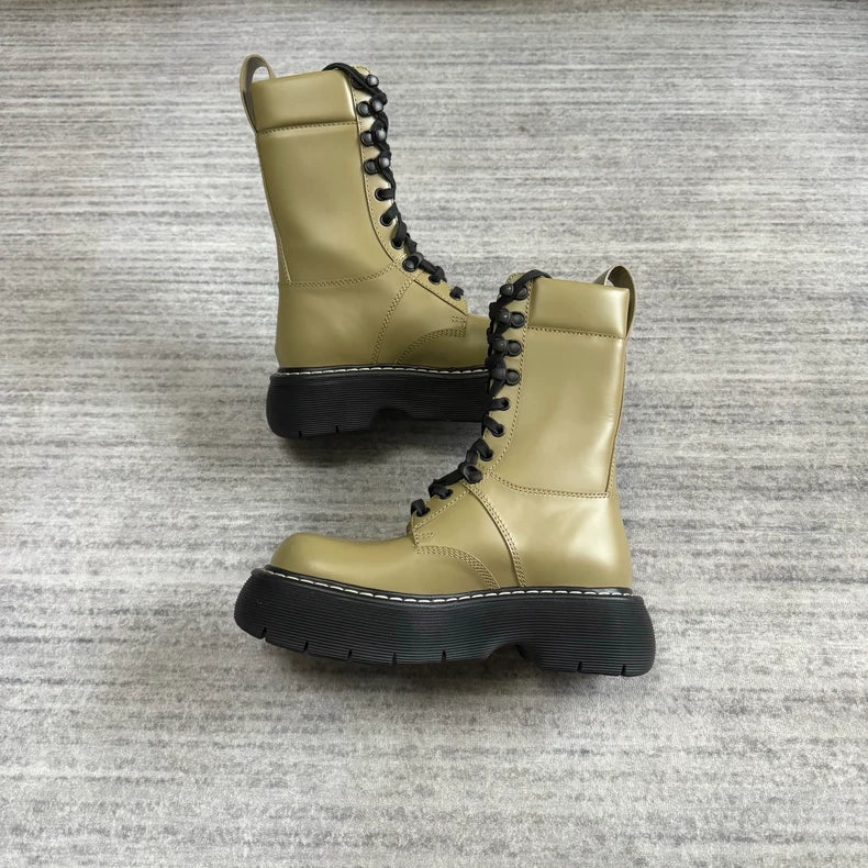 Bottega Veneta Swell High Top Martin Boots-zp