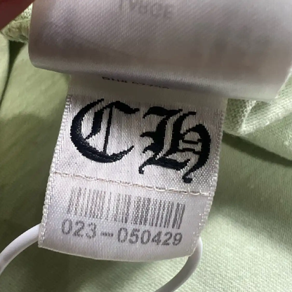 Chrome Hearts Green Cotton Men's T-Shirt 0089