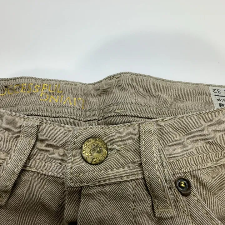 Diesel Casual Khaki Straight Pants 0079