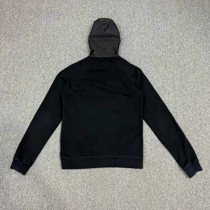 Prada Men's Black Cotton Hoodie