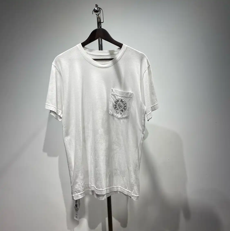 Chrome Hearts White Cotton Blend Men's T-Shirt 0089