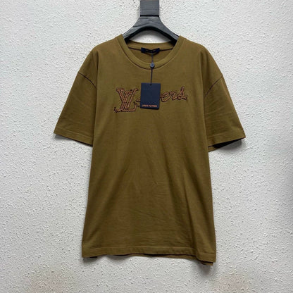 Louis Vuitton Rope Knot Embroidered Logo Tee-yf
