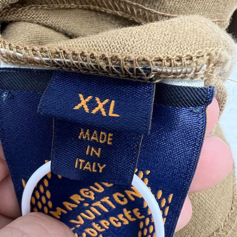 Louis Vuitton Rope Knot Embroidered Logo Tee-yf