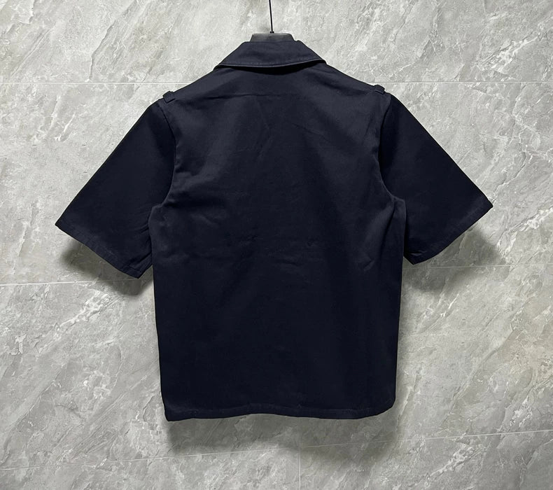 Prada Short Sleeve Button-Up Shirt for Men