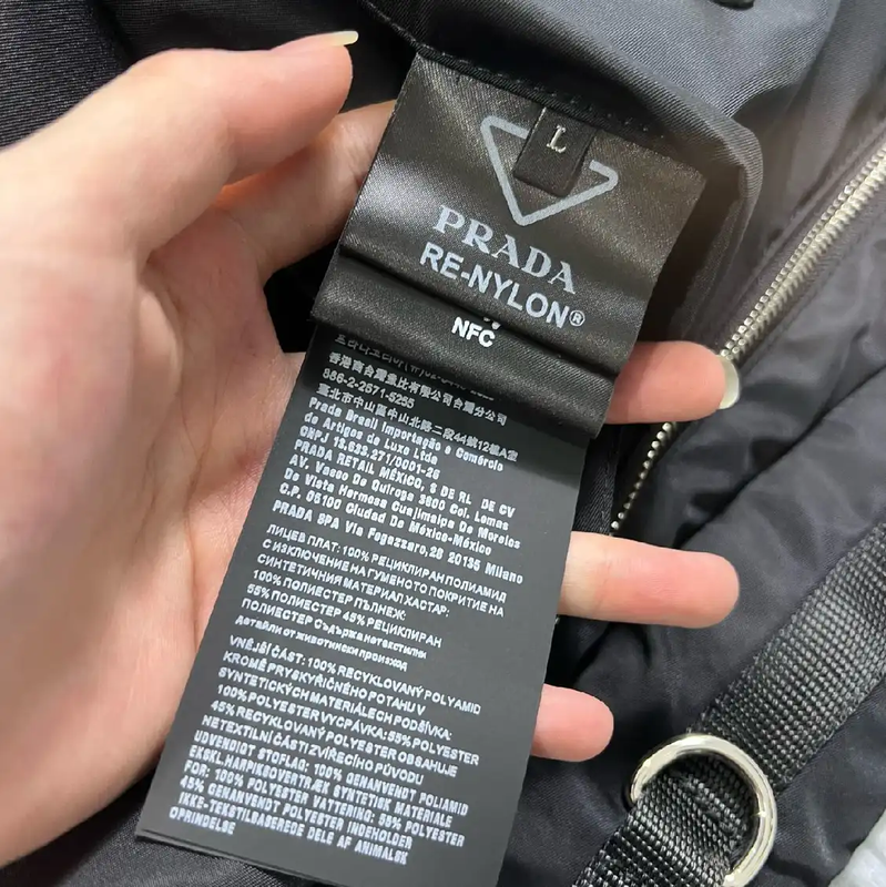 Prada Black Men's Outerwear with Hood