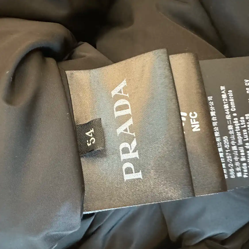 Prada Black Padded Vest for Men