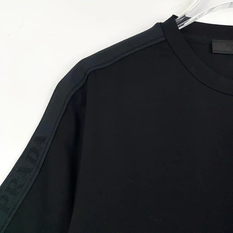 Prada Black Cotton Men's T-Shirt Size S