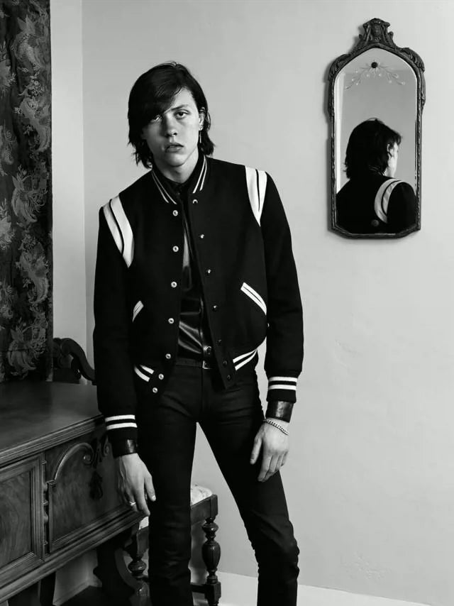 Saint Laurent AW13 Teddy Jacket