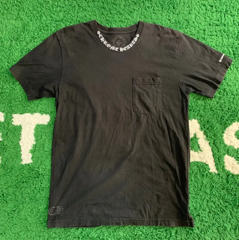 Chrome Hearts Black Cotton T-Shirt 0089