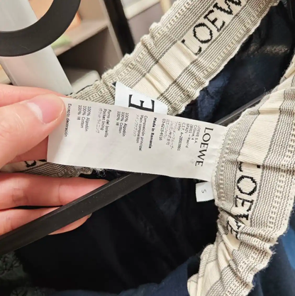 Loewe Men's Black Cotton Shorts 0089