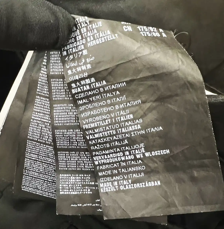 Prada Black Wool Short Jacket for Men