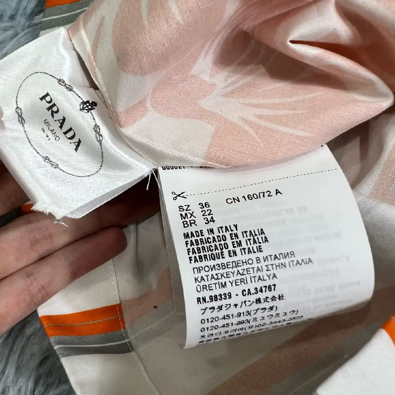 Prada Multicolored Men's Shirt