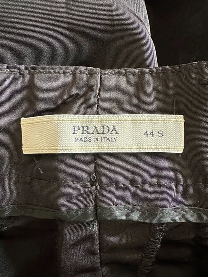 Prada Women's Black Casual Trousers