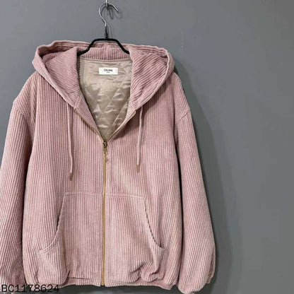 Pink Corduroy Jacket by Celine
