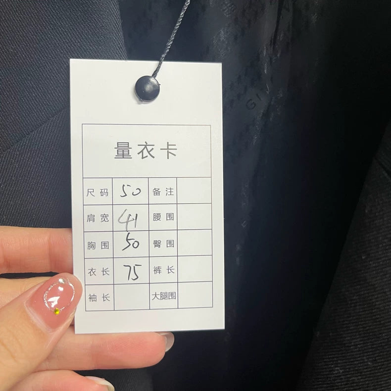 Givenchy Black Lightweight Wool Suit Jacket