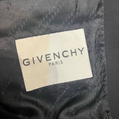 Givenchy Black Lightweight Wool Suit Jacket