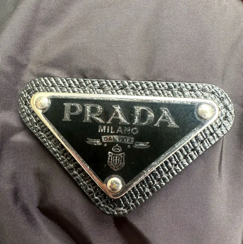 Prada Black Cotton Long Sleeve Jacket