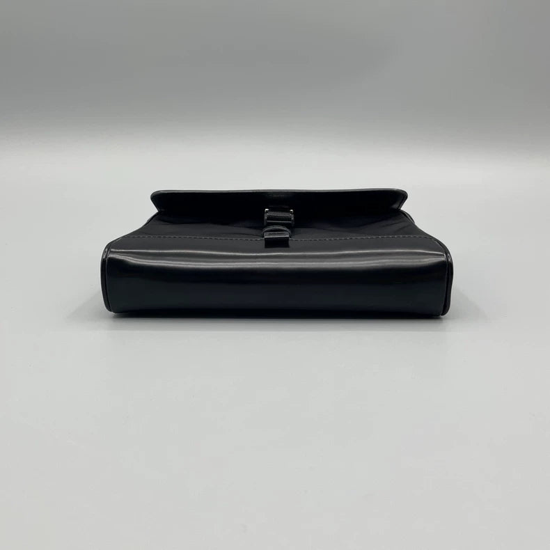 Prada Nylon and Leather Crossbody Bag