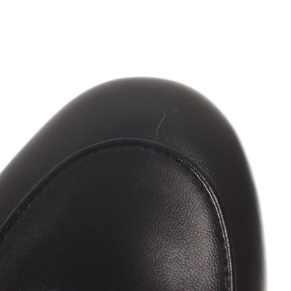 Gucci Black Fur-Lined Loafers 0079