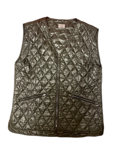 Hermes Quilted Vest in Black Color