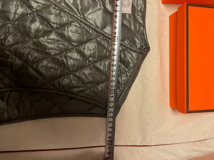 Hermes Quilted Vest in Black Color