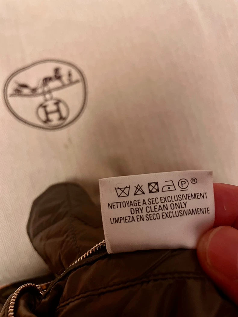 Hermes Quilted Vest in Black Color