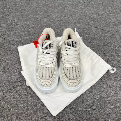 Dior Animal Print Canvas Sneakers