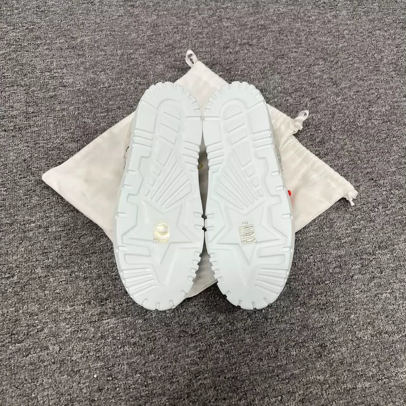 Dior Animal Print Canvas Sneakers