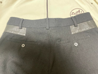 Hermes Men's Wool Casual Pants