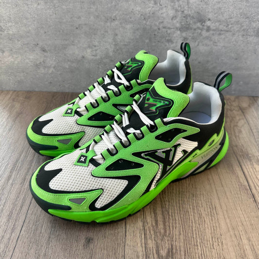 Louis Vuitton Runner Tatic Low-Top Green Sneakers 0079