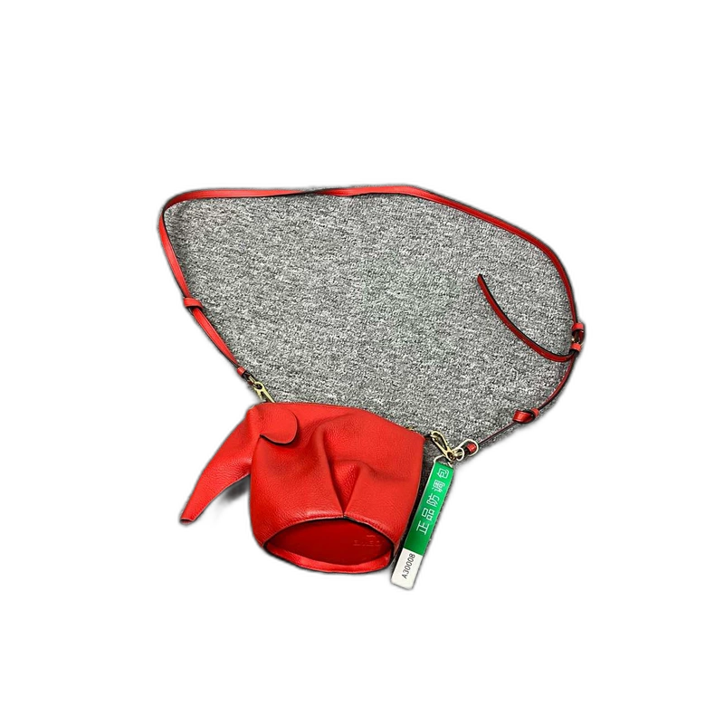 Loewe Elephant Mini Bag Red Color