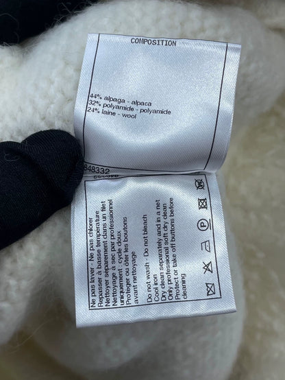 White Teddy Coat by Chanel