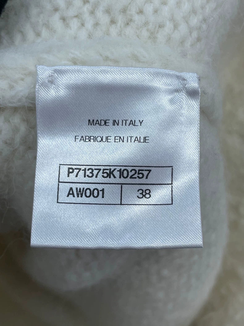 White Teddy Coat by Chanel