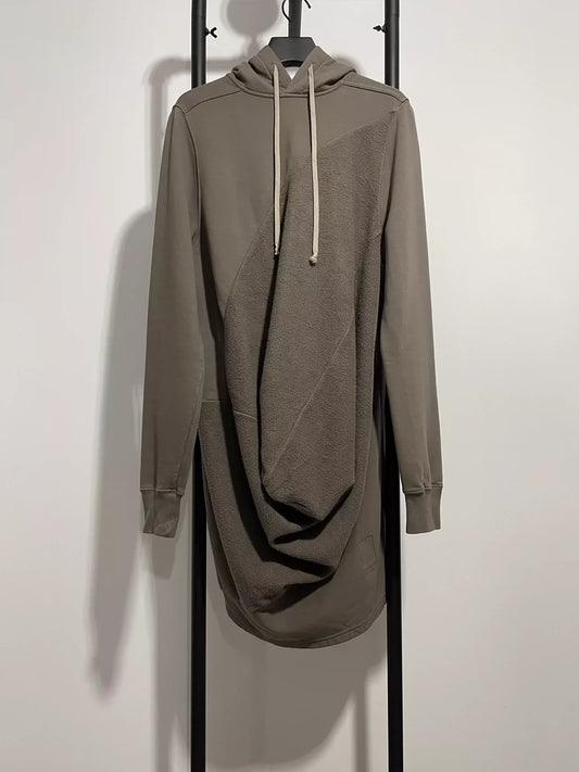 Rick Owens Oversized Hoodie in Green