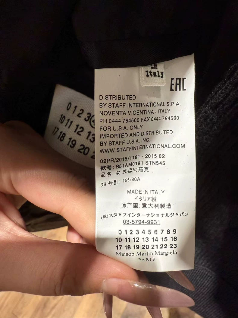 Maison Margiela Motorcycle Leather Jacket