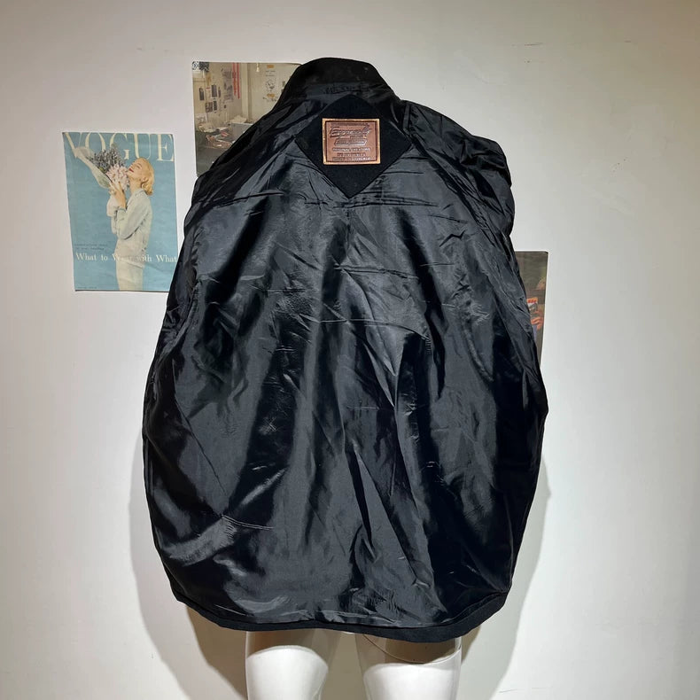 Vintage Woolen Coat for Men