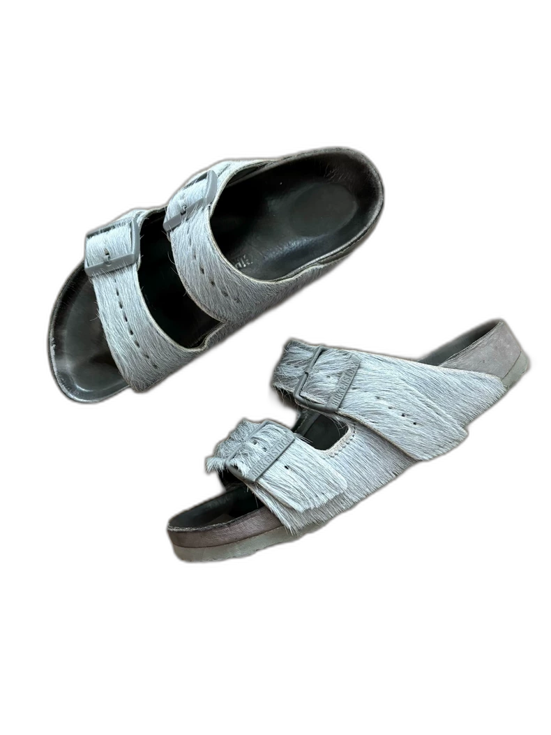 Birkenstock Rick Owens Fur Slides