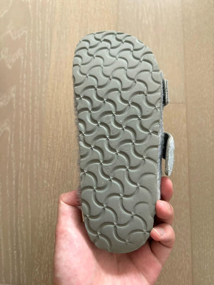 Birkenstock Rick Owens Fur Slides
