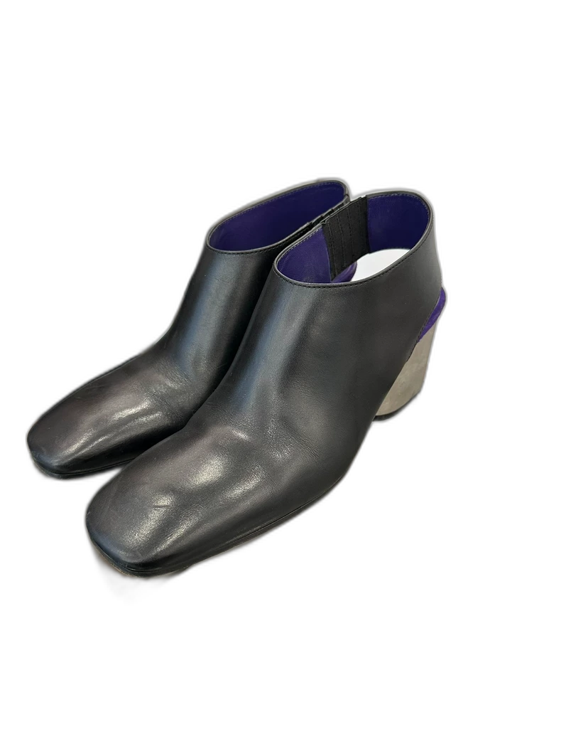 Celine Black Purple High Heel Shoes