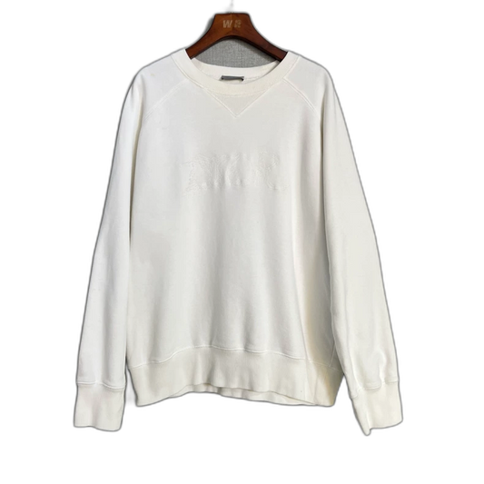 White Dior Peter Dolg Logo Sweatshirt