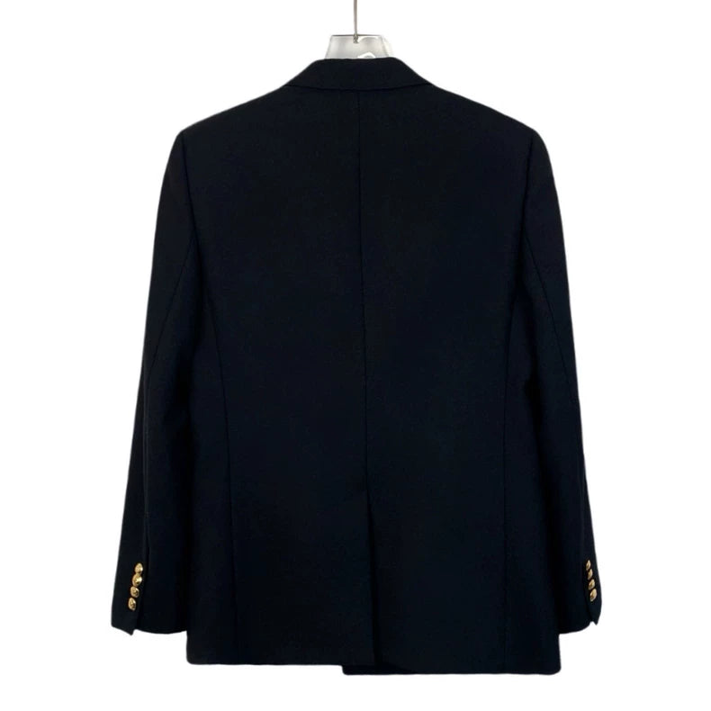 Celine Double-Breasted Wool Blazer