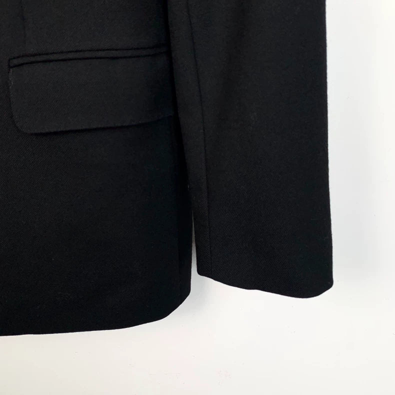 Celine Double-Breasted Wool Blazer