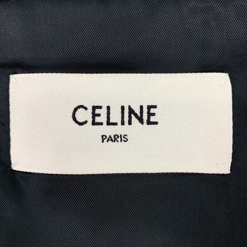 Celine Double-Breasted Wool Blazer