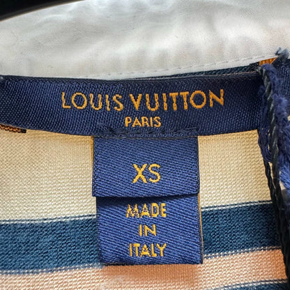 Louis Vuitton Striped Collar Knit Sweater-yf