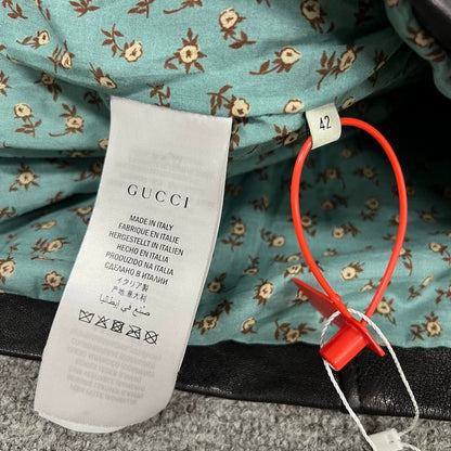 Gucci Vintage Fringe Studded Leather Jacket