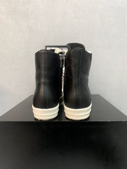 Rick Owens High-Top Sneakers with Wide Laces-yf