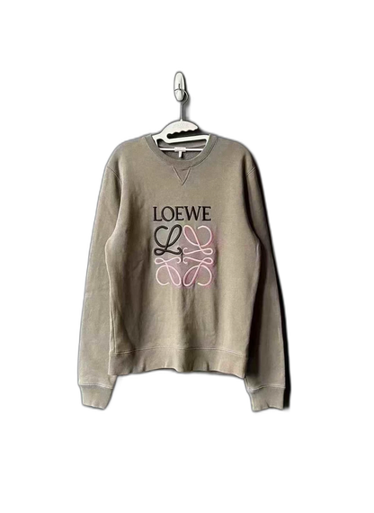 Loewe Color Block Embroidered Sweatshirt
