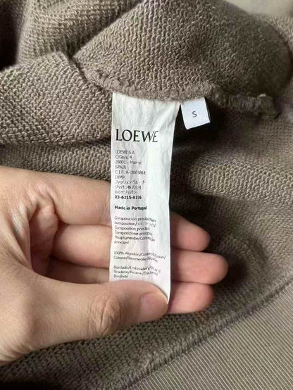 Loewe Color Block Embroidered Sweatshirt