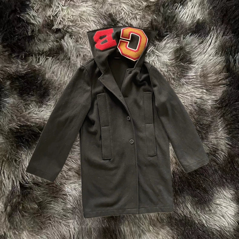 Raf Simons 16AW Collar Patch Coat